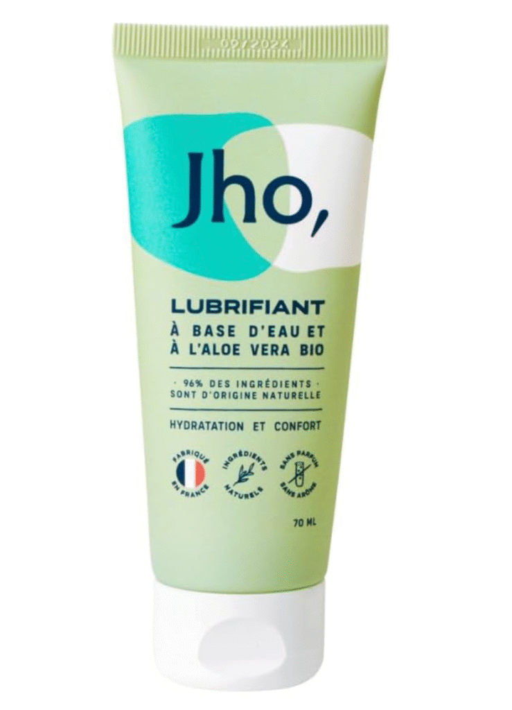 Lubrifiant Jho à base d'eau et à l'aloe vera